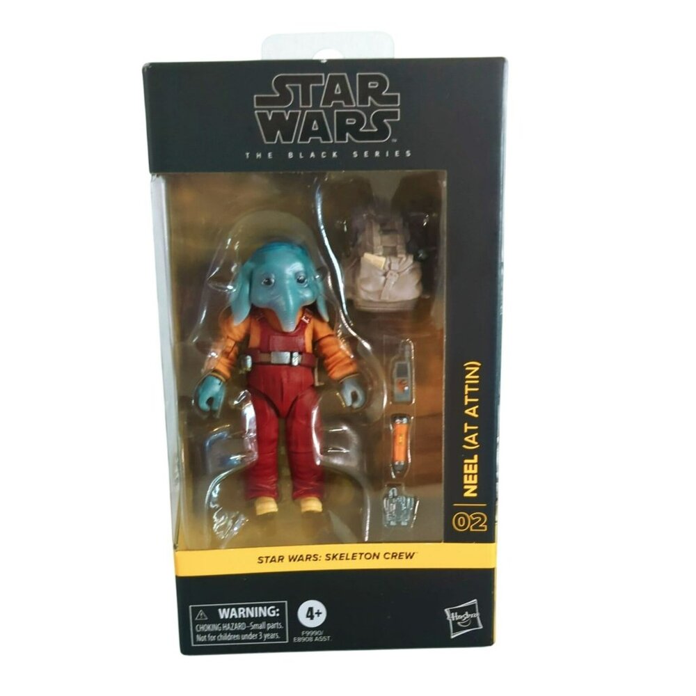 Star Wars Black Series Skeleton Crew Neel (At Attin) 6" Action Figure 2023